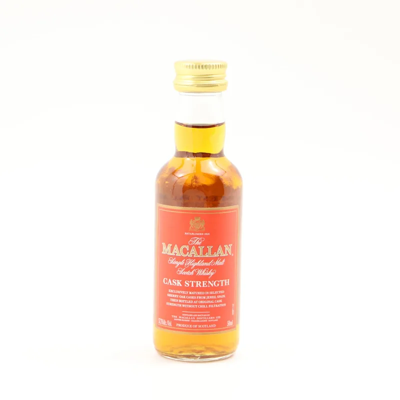 Macallan – Cask Strength Mini 5cl (5cl, 57.7%)
