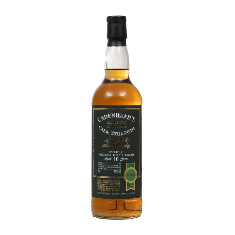 Miltonduff-Glenlivet 2008 10 Year Old Cask Strength (Cadenhead's)