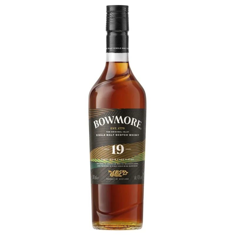 Bowmore – 19 Year Old Pinot Noir Cask Finish Travel Retail Exclusive (70cl, 43%)