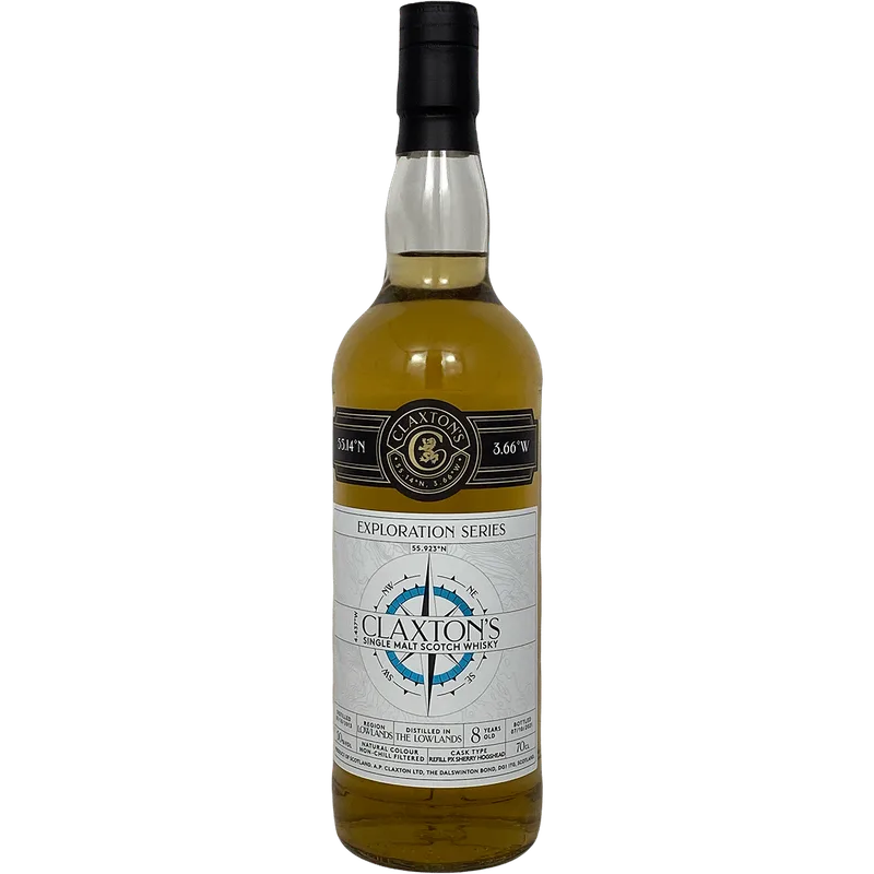 Auchentoshan – 8 Year Old Claxton's Exploration Series 3rd Release (70cl, 50%)