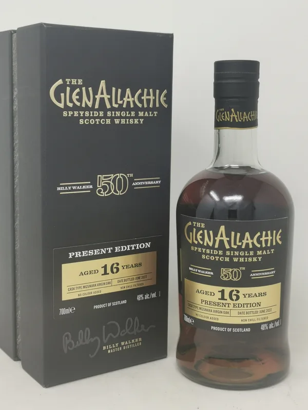 GlenAllachie – 16 Year Old Billy Walker 50th Anniversary Present Edition