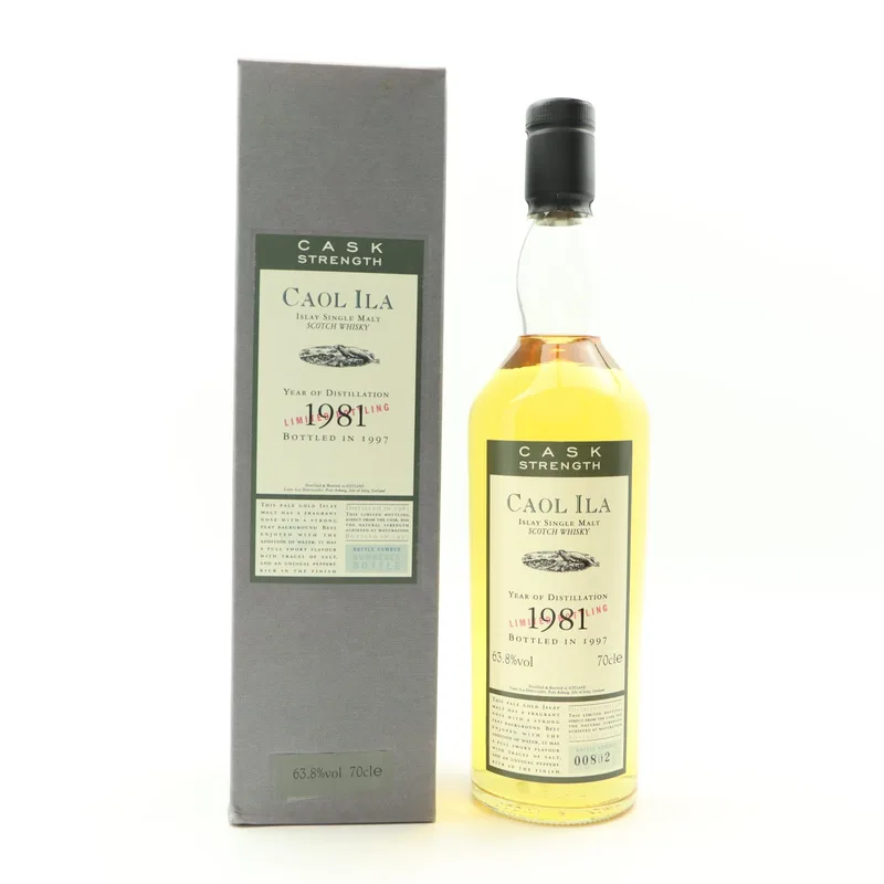 Flora & Fauna Caol Ila 1981 Cask Strength (70cl, 63.8%)