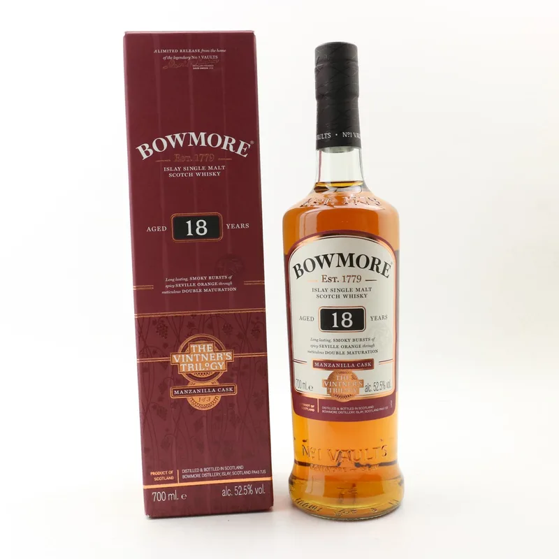 Bowmore – 18 Year Old Manzanilla Cask Vintner’s Trilogy