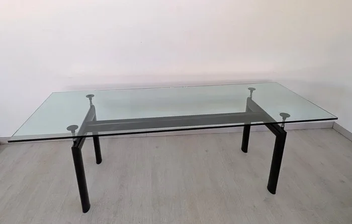 Cassina - Le Corbusier - Extending table - LC6 - 017567 - Metal, Glass