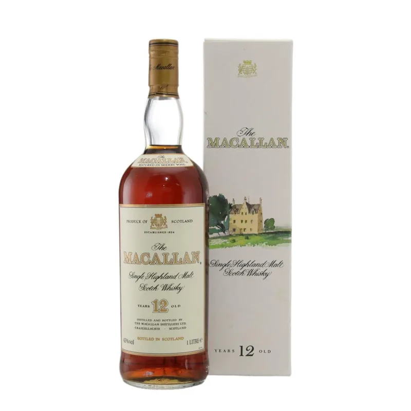 Macallan – 12 Year Old Litre (100cl, 43.00%)