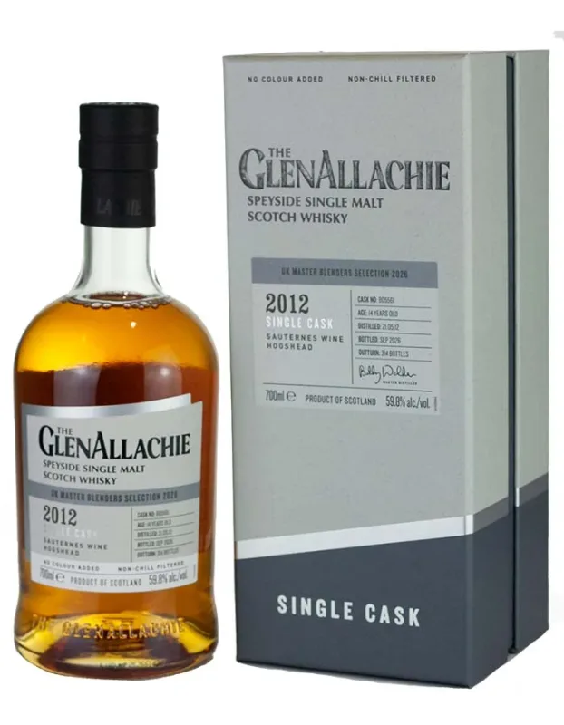 GlenAllachie – 14 Year Old 2012 Single Sauternes Cask (59.8%)