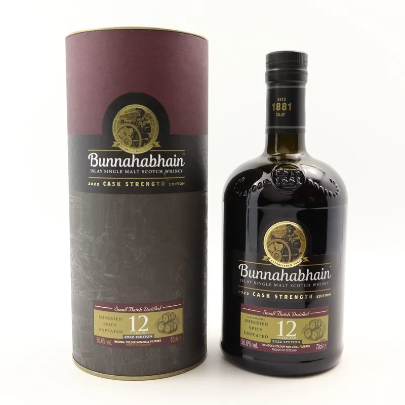 Bunnahabhain – 12 Year Old Cask Strength 2022 Edition (70cl, 56.6%)