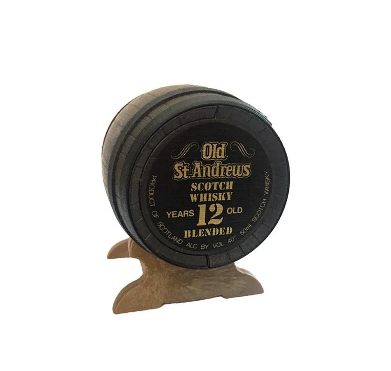 Old St. Andrews “Fireside” 12 Year Old Barrel Miniature