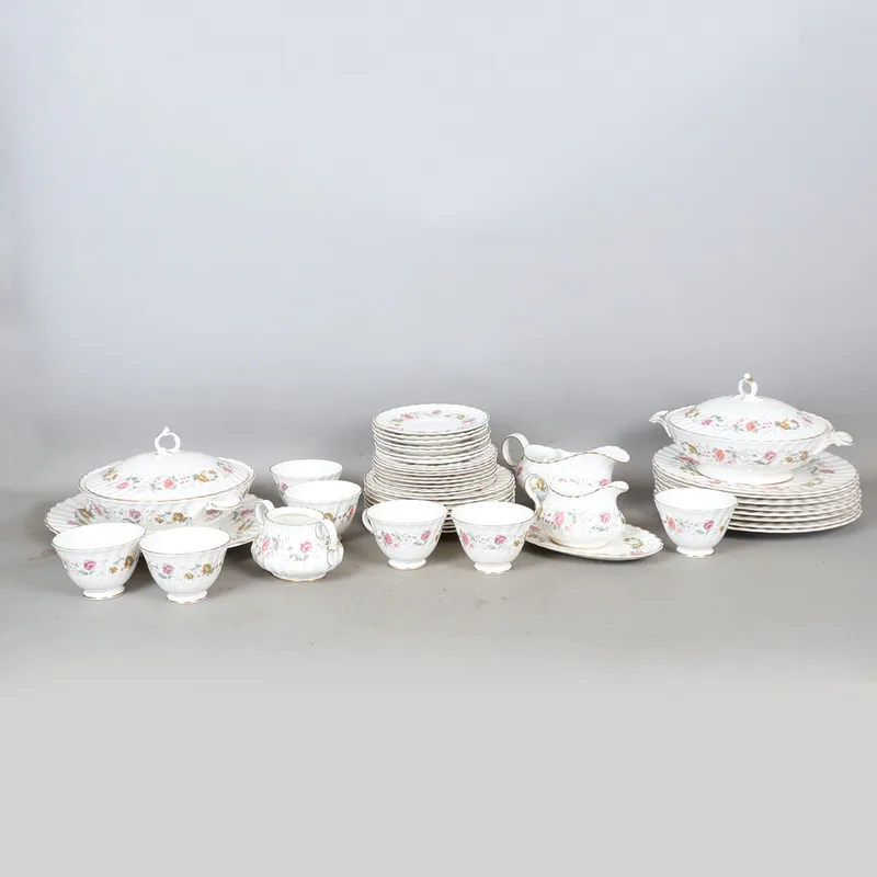A Royal Doulton 'Rosell' Part Service (Approx 45 Pieces)