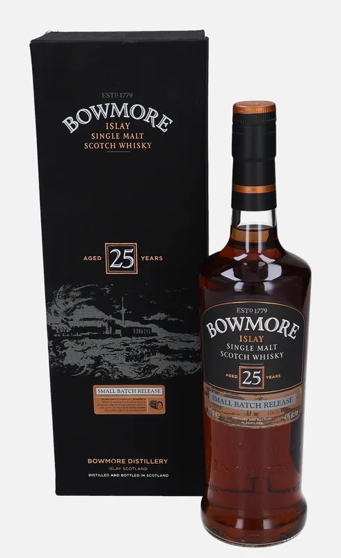 Bowmore – 25 Year Old Small Batch Release (70cl, 43%)