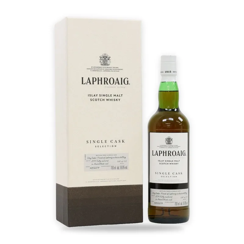 Laphroaig – 2014 Single Amontillado Cask #802279 - Islay Ember - UK Exclusive
