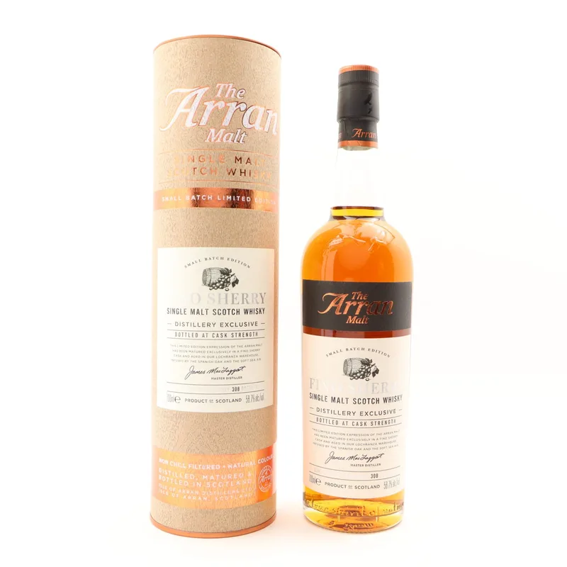 Arran – Fino Sherry Finish Distillery Exclusive Small Batch (70cl, 58.7%)