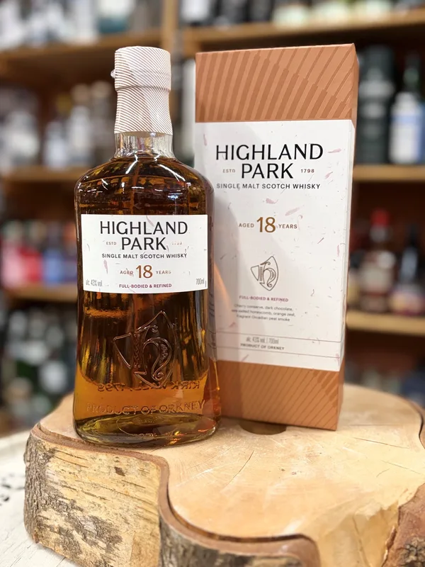 Highland Park – 18 Year Old Full-Bodied & Refined (70cl, 43%)