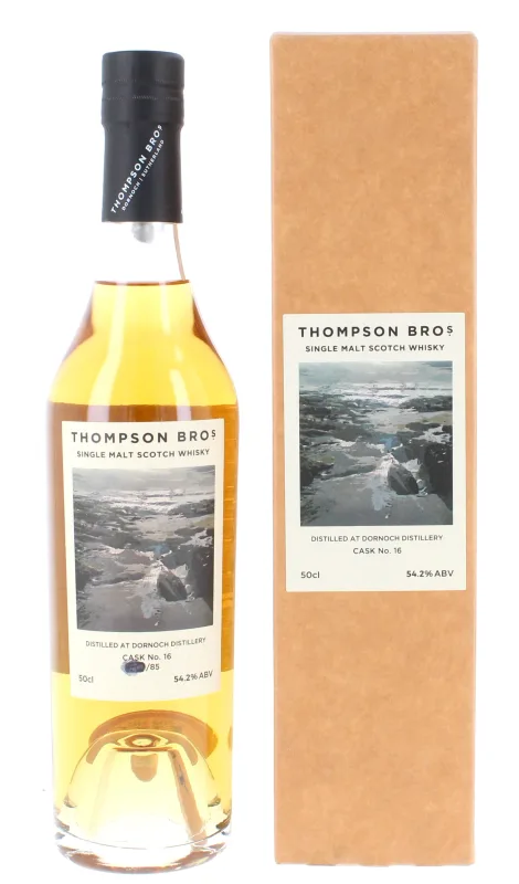 Dornoch – 2017 Thompson Brothers Single Bourbon Cask 4 Year Old #016