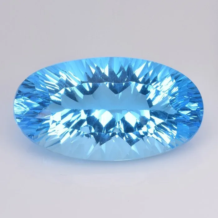 1 pcs Blue Topaz - 52.45 ct - Antwerp Laboratory for Gemstone Testing (ALGT)