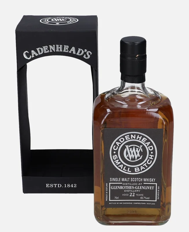 Glenrothes – 1996 22 Year Old Wm. Cadenhead Small Batch (70cl, 49.7%)
