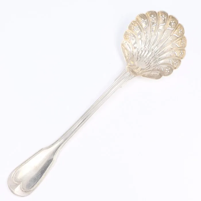 Auguste Bonnevie (Brussel ca. 1850) - Suikerstrooilepel - Sugar sifter -.800 silver