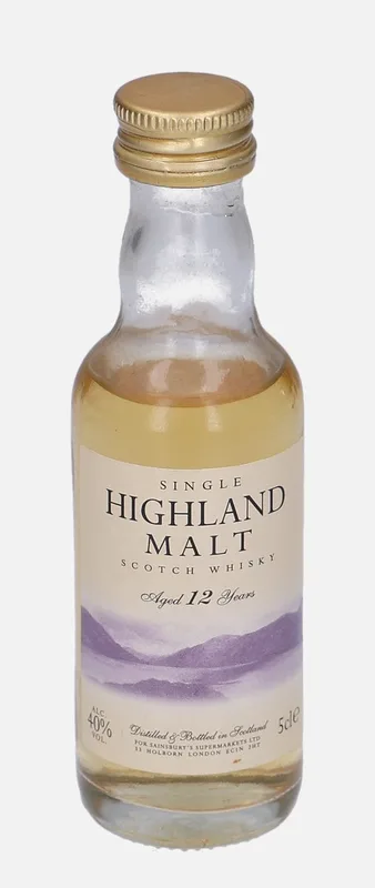 Single Highland Malt – 12 Year Old