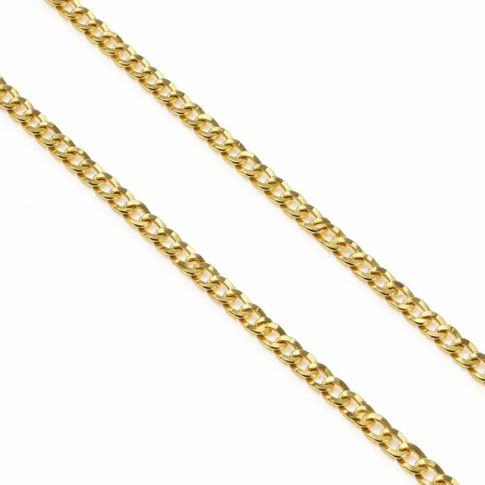 Necklace - 18 kt. Yellow gold - Made in Italy - Handmade