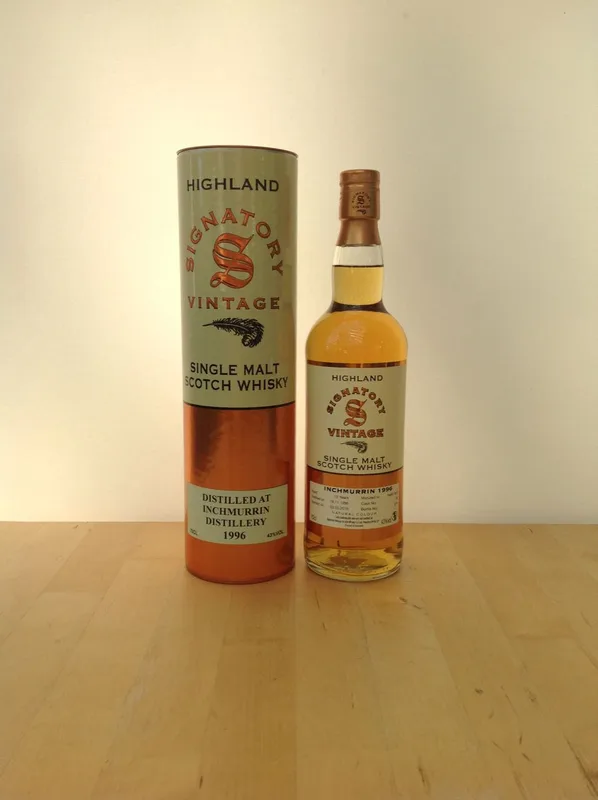 Inchmurrin 1996-2016 19 Years Signatory (70cl, 43%)