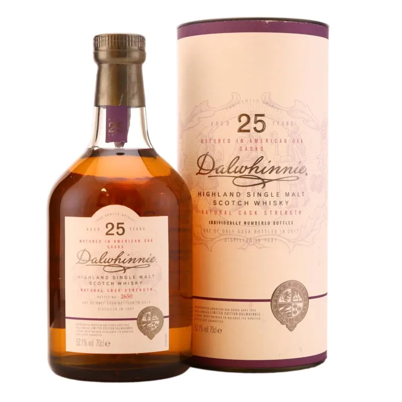 Dalwhinnie – 1987 Cask Strength 25 Year Old