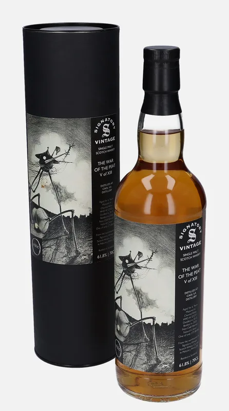 Caol Ila – 2013 6 Year Old Signatory Vintage Scotch Whisky Co. The War of the Peat V of XIII (70cl, 61.8%)