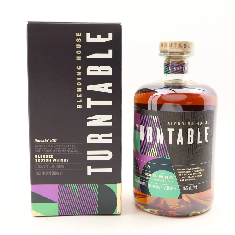 Turntable Smokin’ Riff (70cl, 46%)