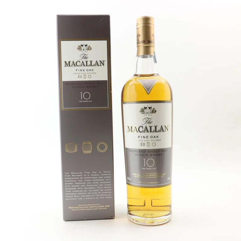 Macallan – 10 Year Old Fine Oak Triple Cask (70cl, 40%)