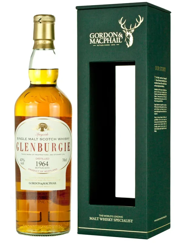 Glenburgie – 1964 Distillery Labels Gordon & MacPhail