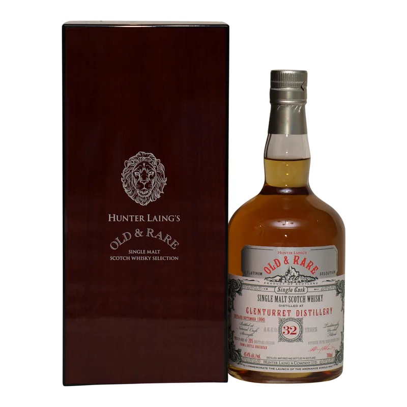 Glenturret – 1990 32 Year Old Old & Rare, Hunter Laing