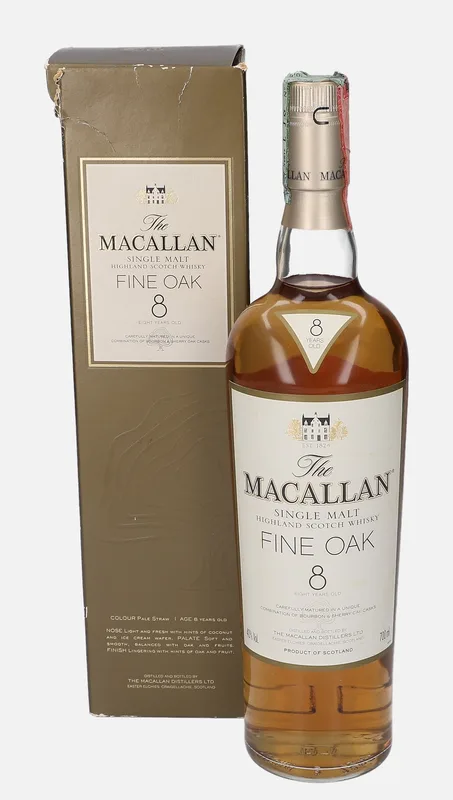 Macallan – 8 Year Old Fine Oak