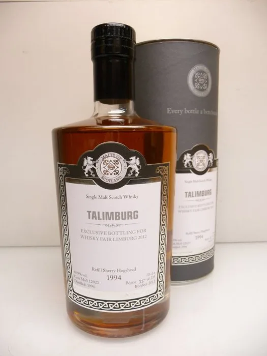Talimburg (Talisker) 1994 18 years old for Whiskyfair Limburg 2012 - Malts of Scotland - b. 2012 - 70cl