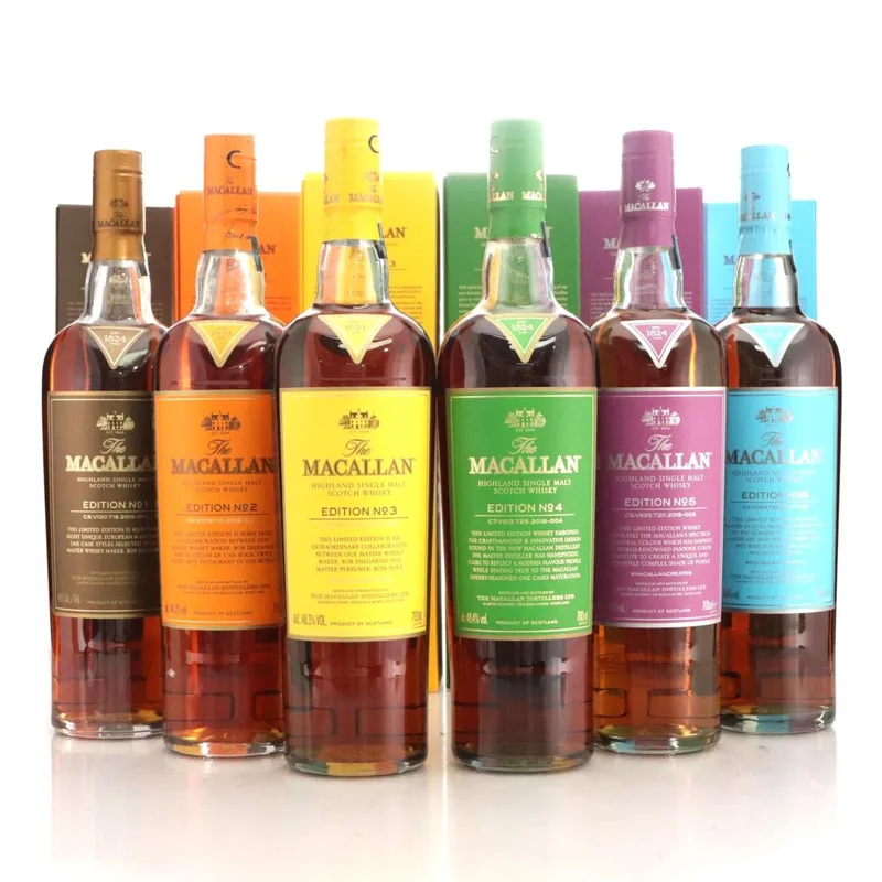 Macallan – Edition No.1-6 Collection