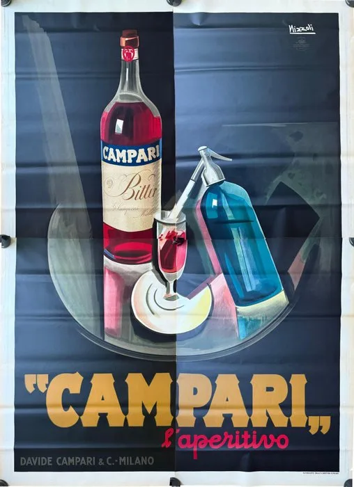 nizzoli marcello - campari bitter l'aperitvo