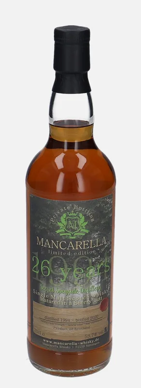 Secret Speyside – 1994 26 Year Old Mancarella-Whisky.de Private Bottling