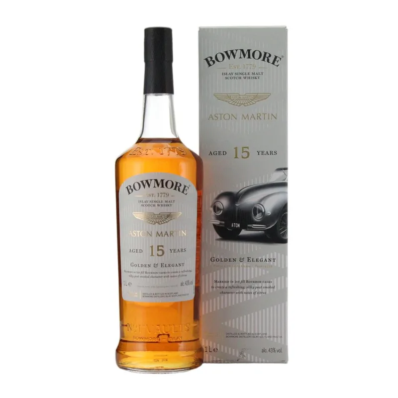 Bowmore – 15 Year Old Golden & Elegant - Aston Martin Edition 2 Litre