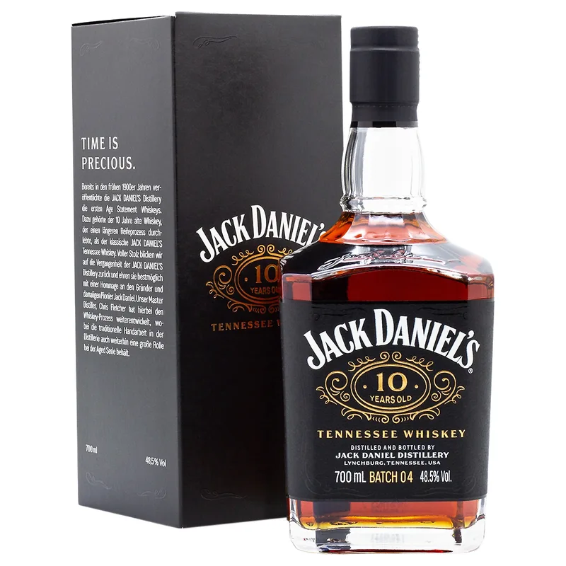 Jack Daniel's – 10 Years Old Batch 04 Tennessee Whiskey (70cl, 48.5%)