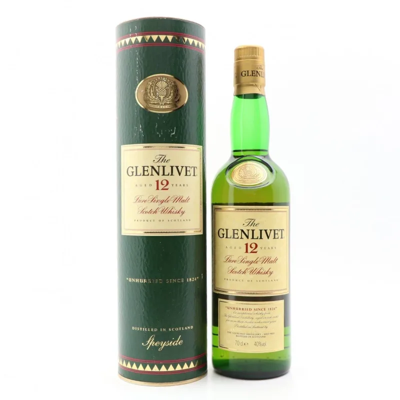 Glenlivet – 12 Year Old Old Style Pure Malt (Late 1980s) (70cl, 40%)