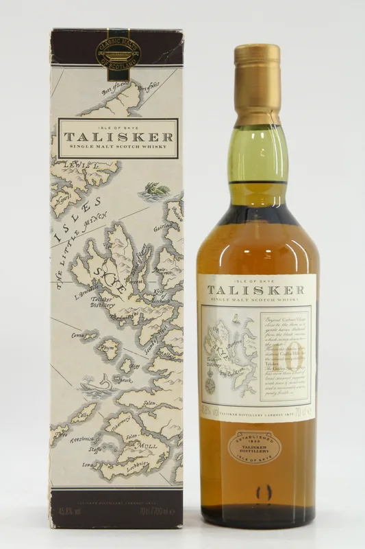 Talisker – 10 Years Old - Map label