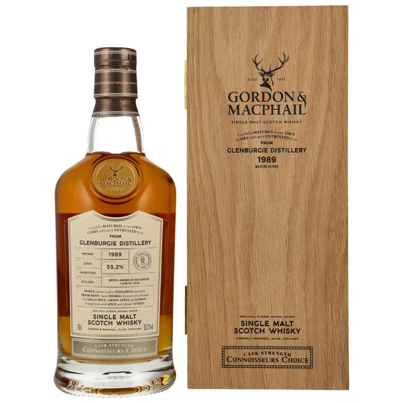 Glenburgie 32 Years Old 1989/2021 - Gordon & MacPhail #2526
