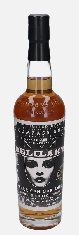 Compass Box Whisky – Delilah´s (70cl, 40%)