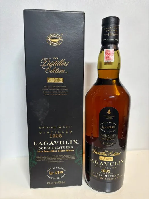 Lagavulin 1995 The Distillers Edition - b. 2011 - 70cl
