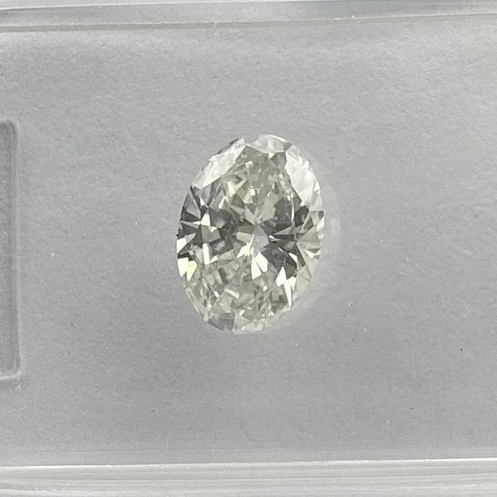 1 pcs Diamond (Natural) - 0.71 ct - Oval - G - VS2 - International Gemological Institute (IGI)