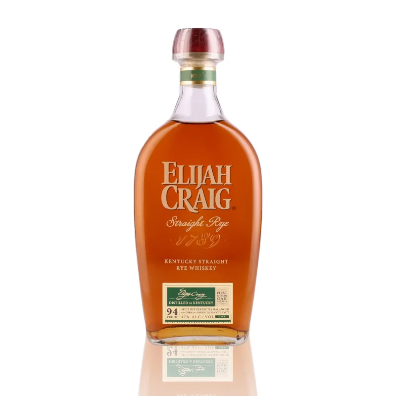 Elijah Craig Straight Rye (47%)