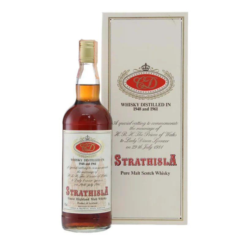 Strathisla – 1948/1961 The Marriage of H.R.H The Prince of Wales to Lady Diana Spencer