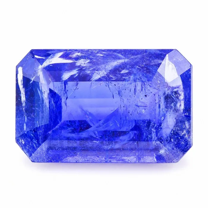 1 pcs Violet Tanzanite - 5.54 ct - International Gemological Institute (IGI)