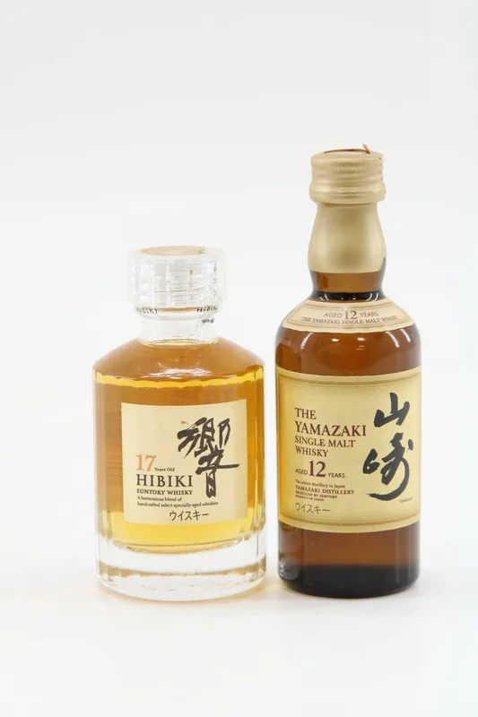 Hibiki 17 Years Old / Yamazaki 12 Years Old – Miniatures 2x5cl