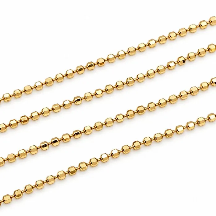 Necklace - 18 kt. Yellow gold - Made in Italy - Handmade