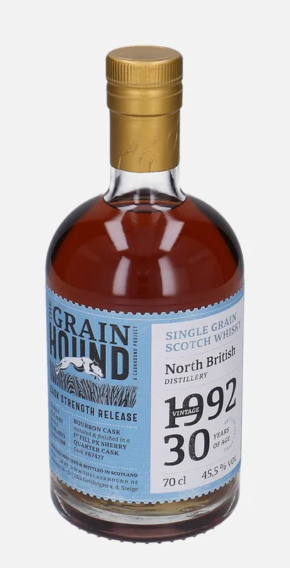 North British – 1992 30 Year Old The Caskhound The Grainhound