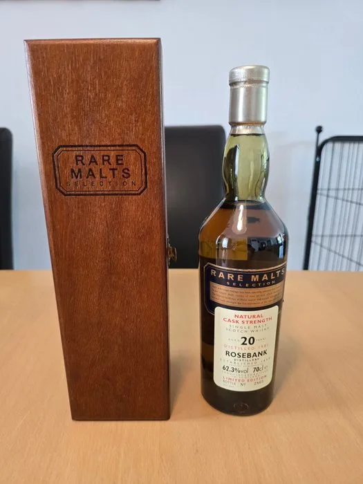 Rosebank 1981 20 years old Rare Malts - Natural Cask Strength - b. 2002 - 70cl